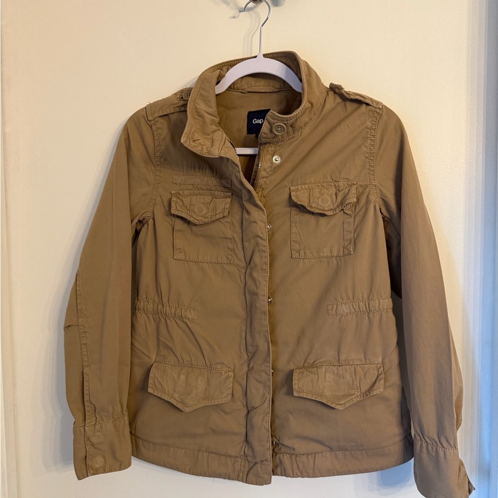 GAP Women's Utility Field Jacket in Tan